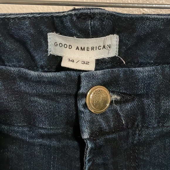 Good American Good Legs Jeans Skinny High Waisted High Rise Stretch 32 - Picture 7 of 9